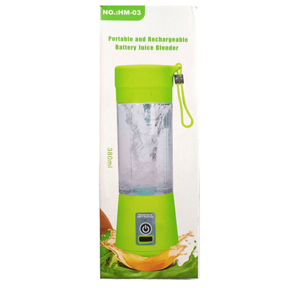 Mini licuadora recargable de 380 ml