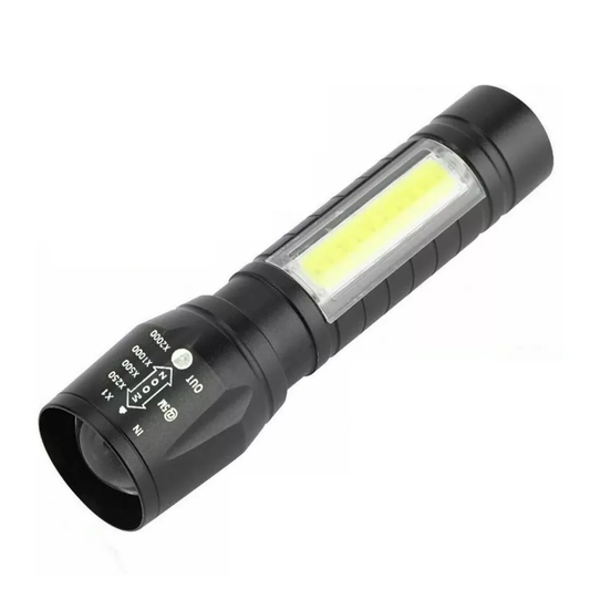 Linterna mini recargable LED