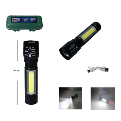 Linterna mini recargable LED