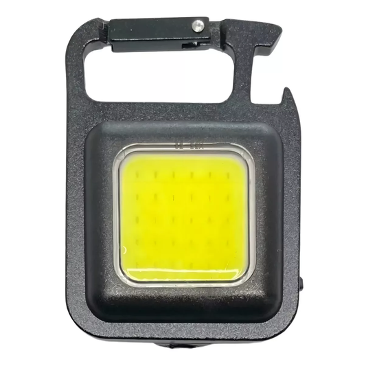 Mini linterna recargable llavero
