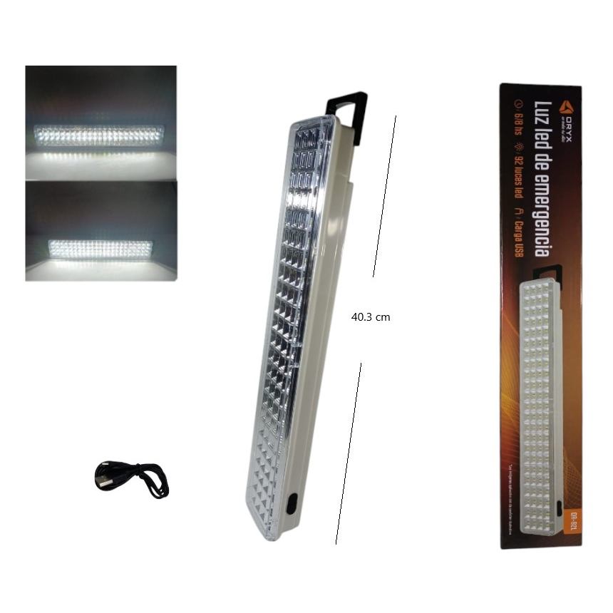 Lámpara de emergencia 60 LED Oryx