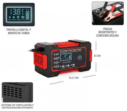 Cargador de batería de auto 12W