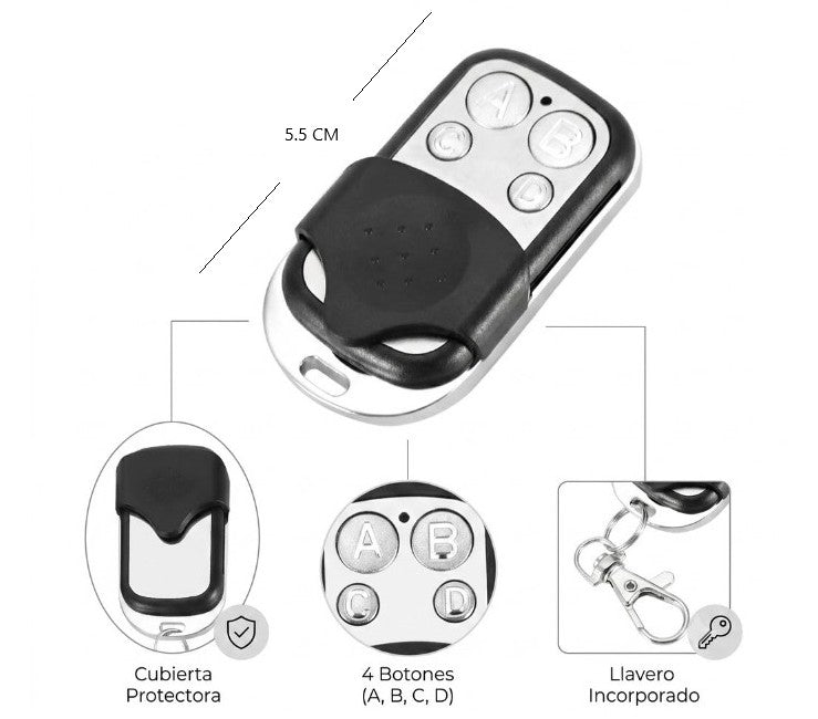 Control remoto duplicador universal