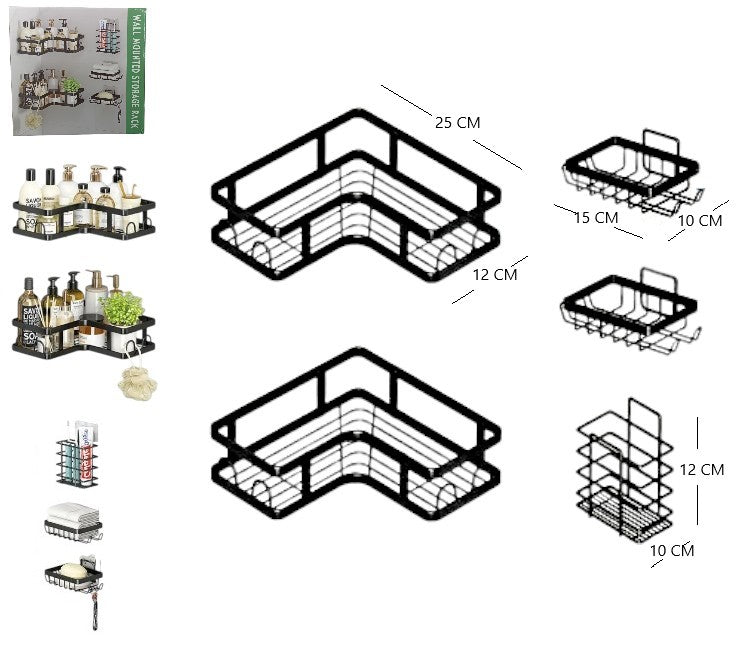 Set organizador de ducha