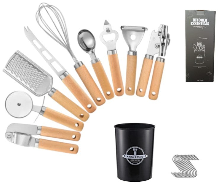 Set de utensillios de metal 9pcs