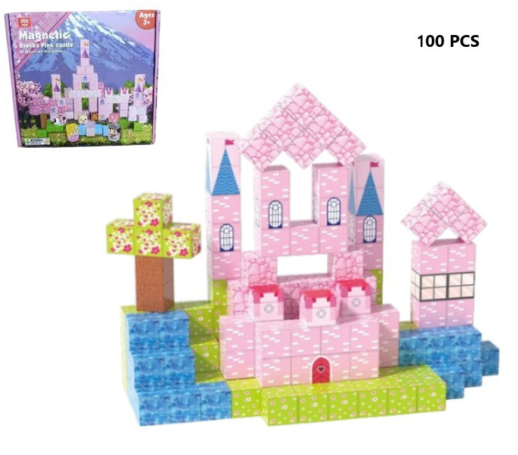 Bloques magnéticos de construcción 100pcs