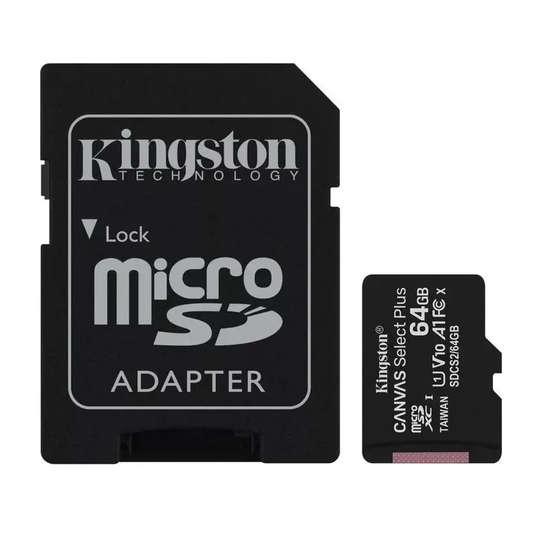 Memoria micro SD 64 GB Kingston