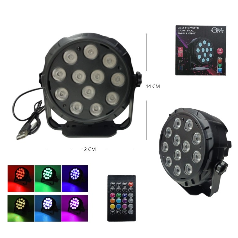 Protón mini 12 LED RGB