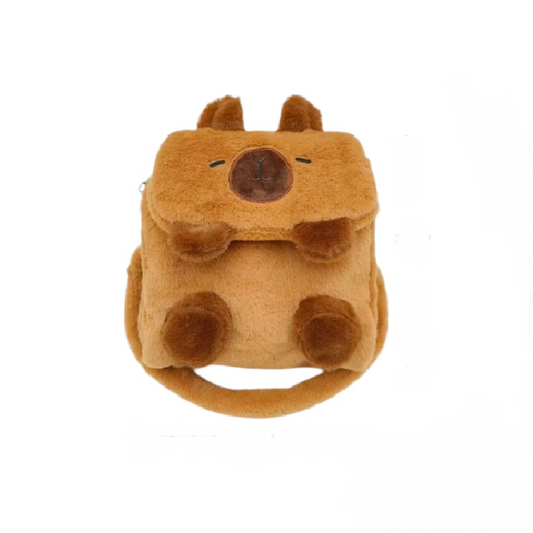 Mochila de peluche Capibara