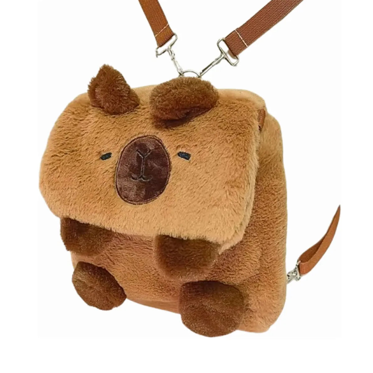 Mochila de peluche Capibara