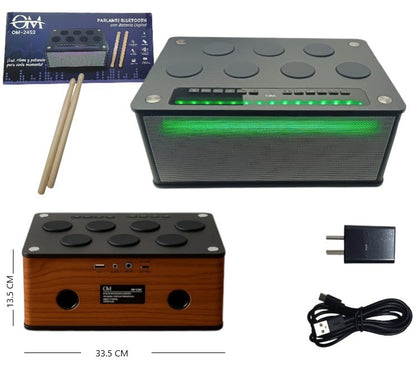 Parlante OM con batería digital