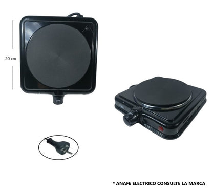 Anafe eléctrico STAR VISION 1 hornalla