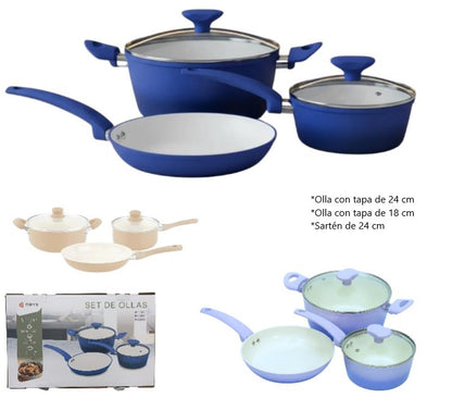 Set de ollas de 5PCS
