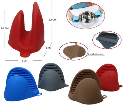 Guantes de silicona manopla