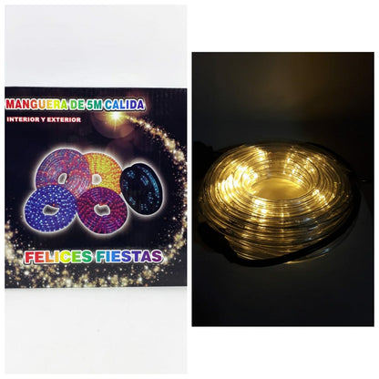 Manguera led cálida 5MT