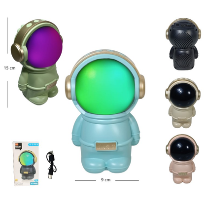 Parlante bluetooth astronauta