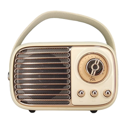 Radio bluetooth vintage recargable