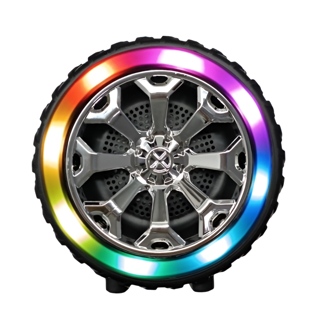Parlante bluetooth rueda