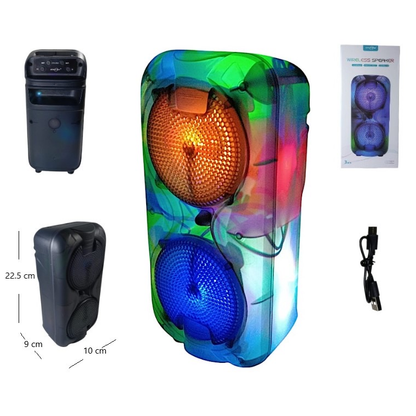 Parlante bluetooth de 3x2 plg