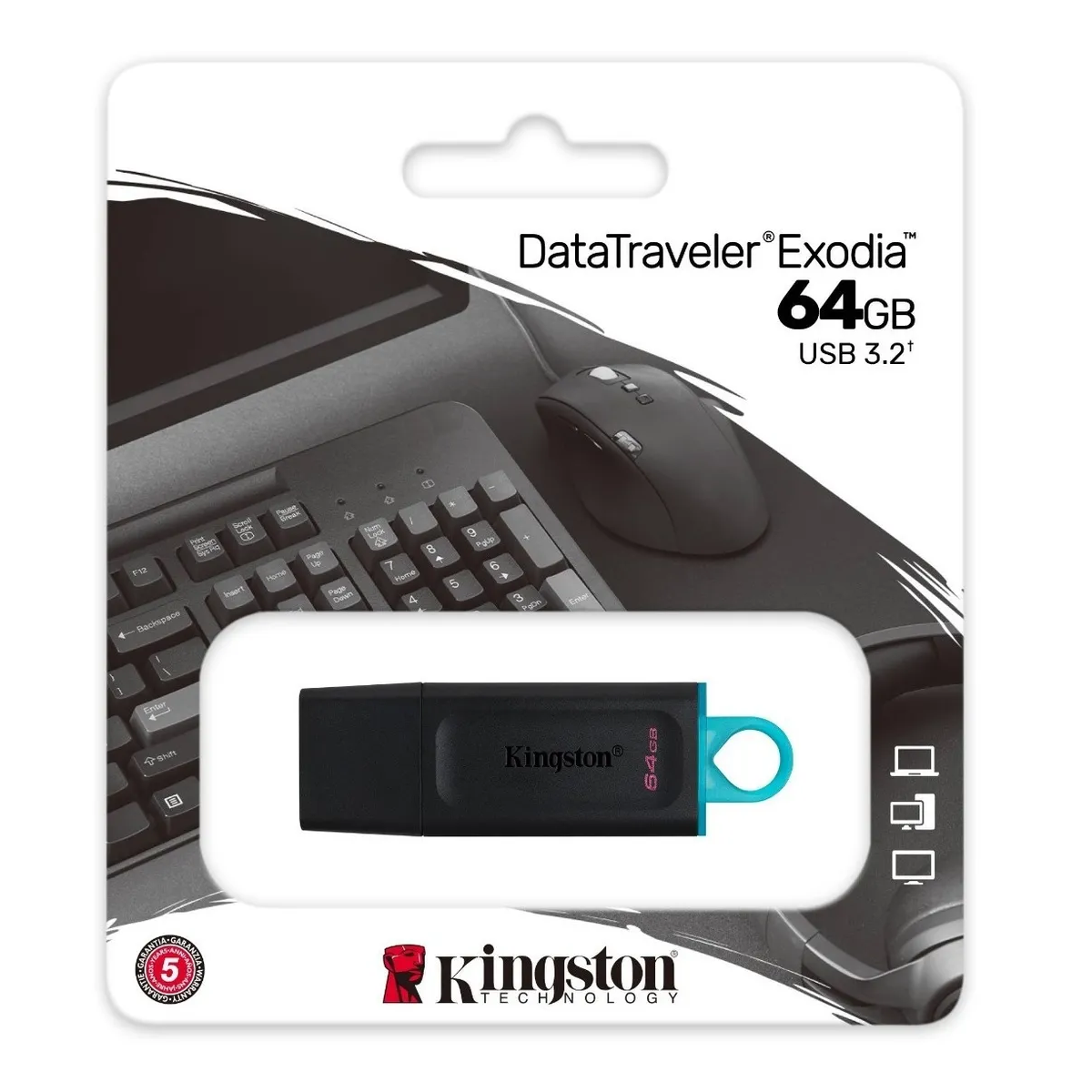 Pendrive Kingston 64 gb