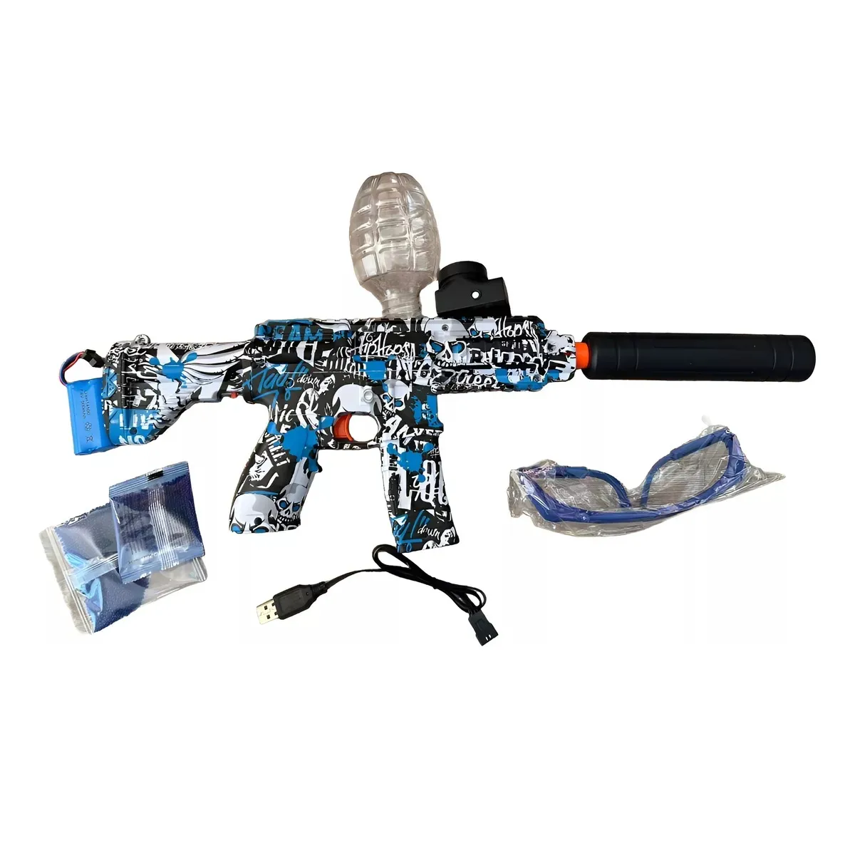 Pistola ametralladora de hidrogel G950