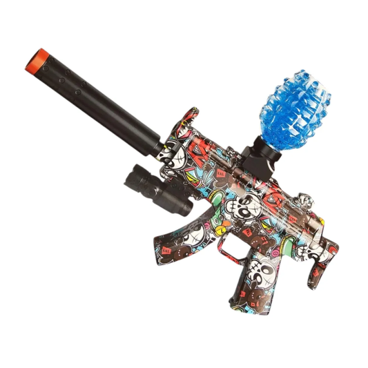 Pistola ametralladora de hidrogel MP5