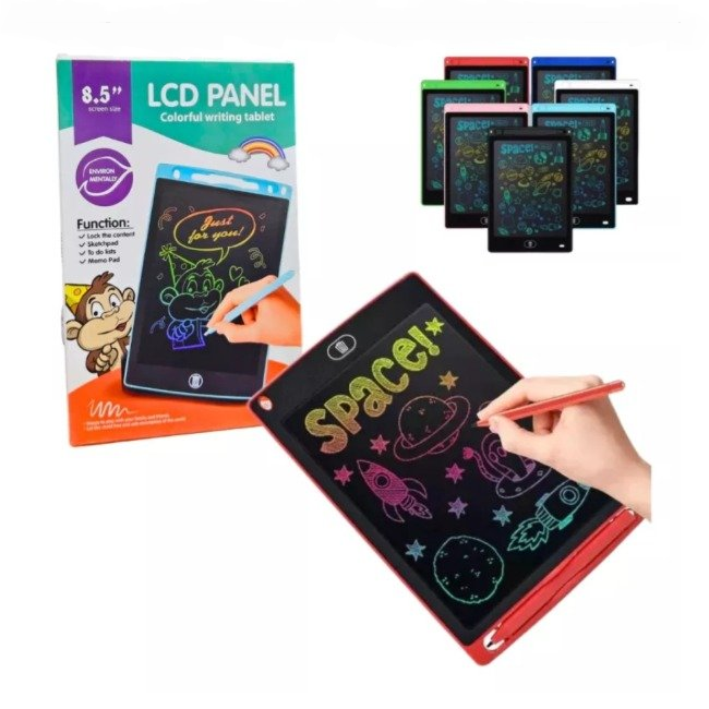 Pizarra LCD multicolor 8,5"