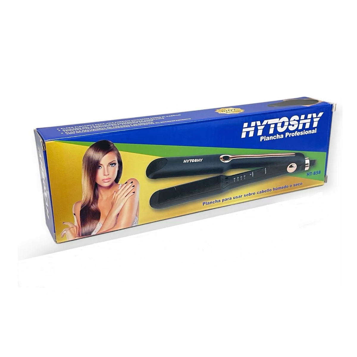 Plancha de pelo Hytoshy bronce