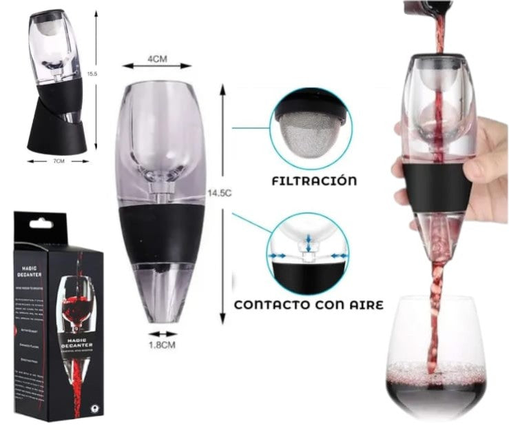 Oxigenador de vino