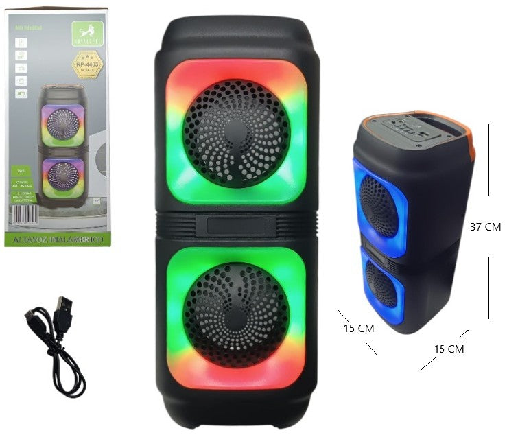 Parlante 4.2 PLG 10W con luz