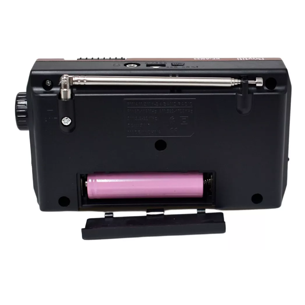 Radio AM/FM multibanda con linterna