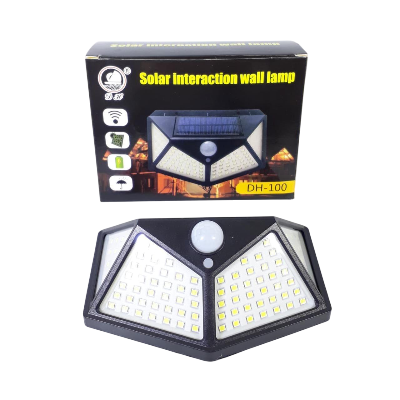 Reflector solar con sensor