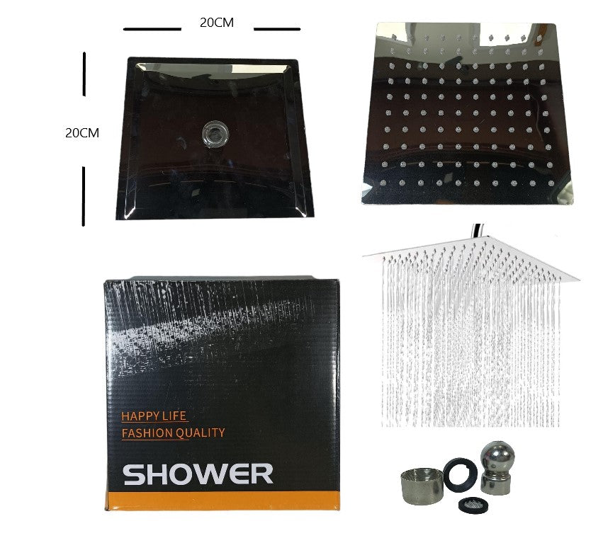 Ducha cuadrada 20 x 20 CM