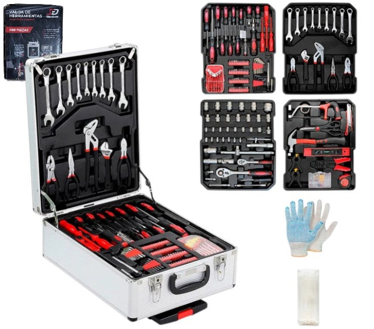 Maleta de herramientas 499 en 1