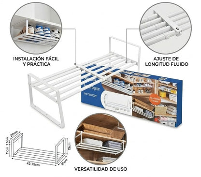 Organizador para usos multiples ajustable