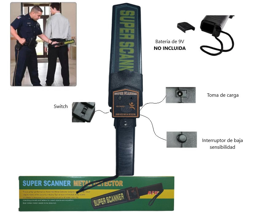 detector scanner de metal