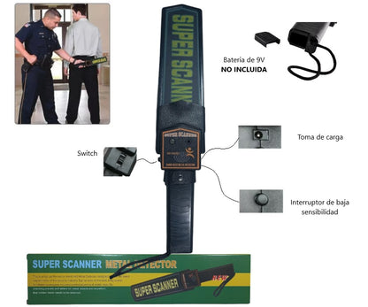 detector scanner de metal