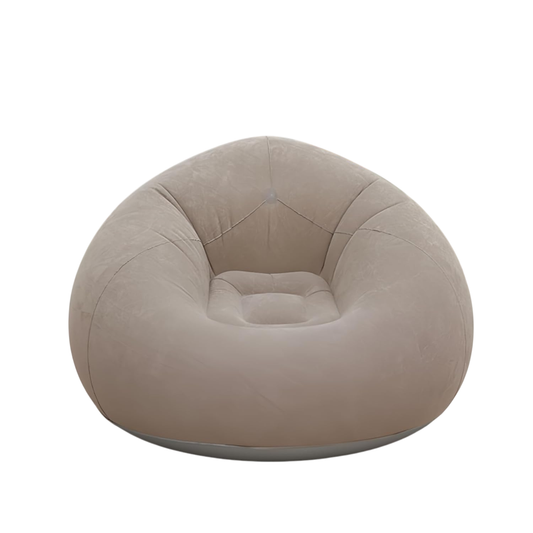 Sillón puff inflable