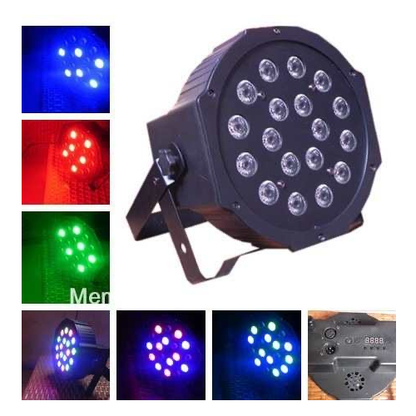Proyector protón 18 LED RGB