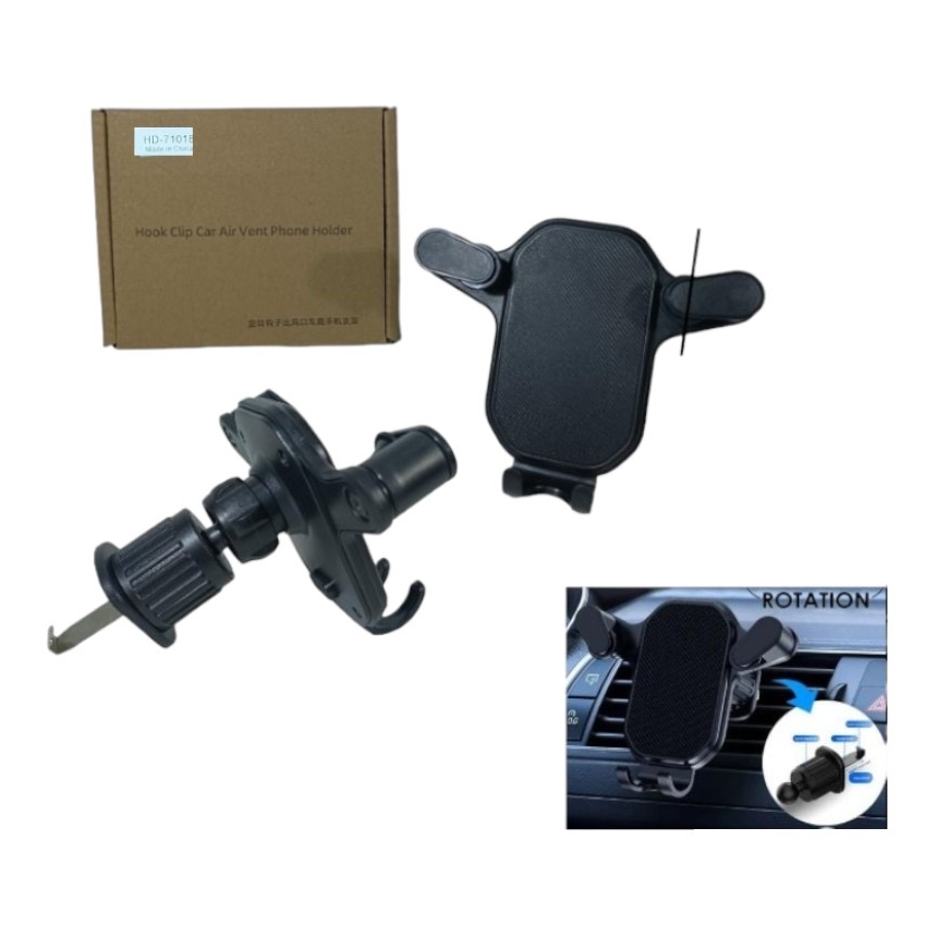 Soporte para rejilla de ventilación de auto
