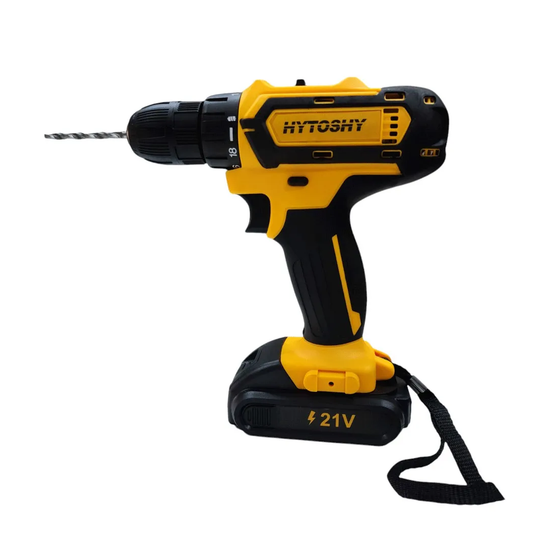 Taladro inalámbrico Hytoshy 2 baterías 21v
