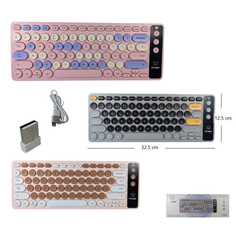 Teclado inalámbrico Time