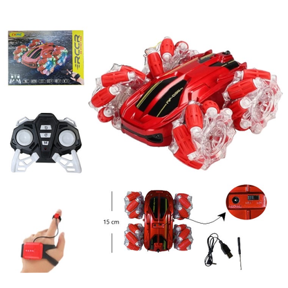 Auto acrobático con 2 controles