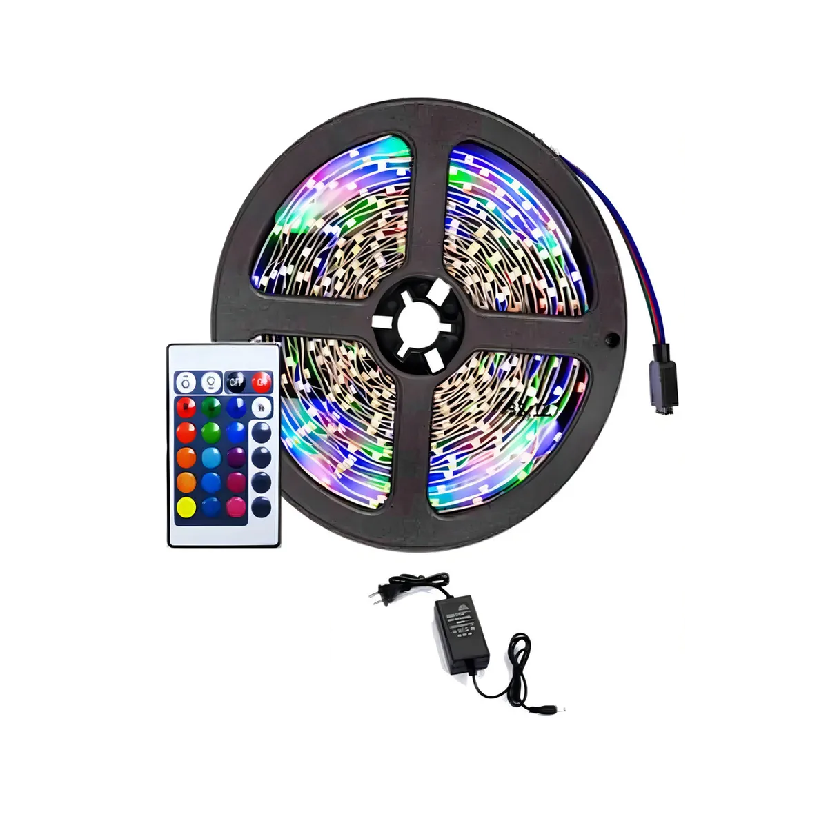 Tira de luz LED Hytoshy 5050 RGB 5 mts