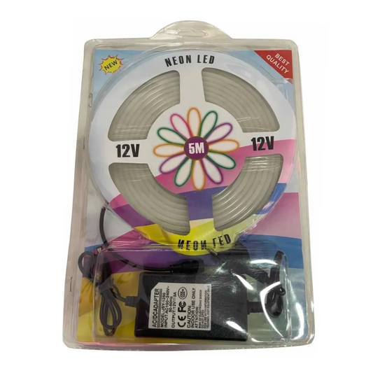Tira de luz neón LED en color 5 mts