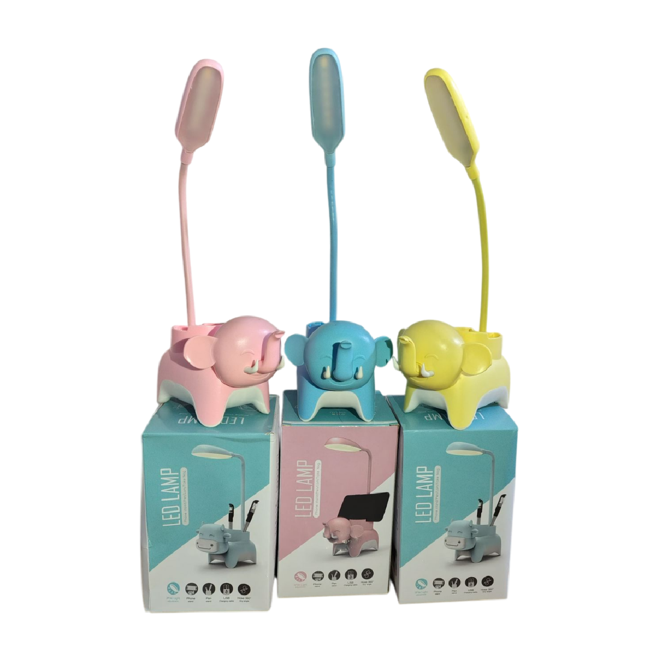 Velador infantil elefante