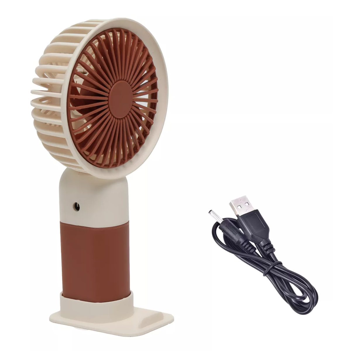 Ventilador portátil con soporte para celular