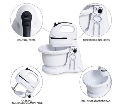 Batidora Winco de mano con bowl