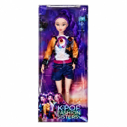 Muñeca con accesorios k-pop