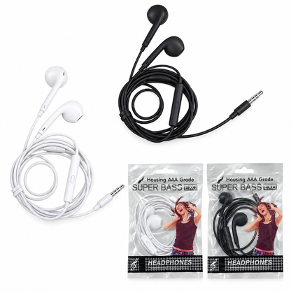 Auricular cable con microfono y jack